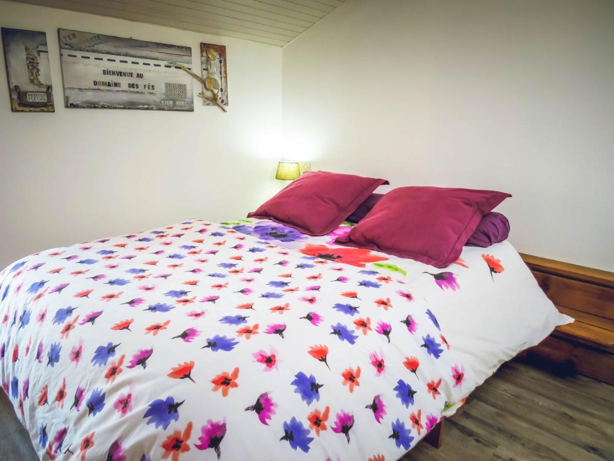 Ferienwohnung Domaine Des Fees La Gaubretiere Exterior foto